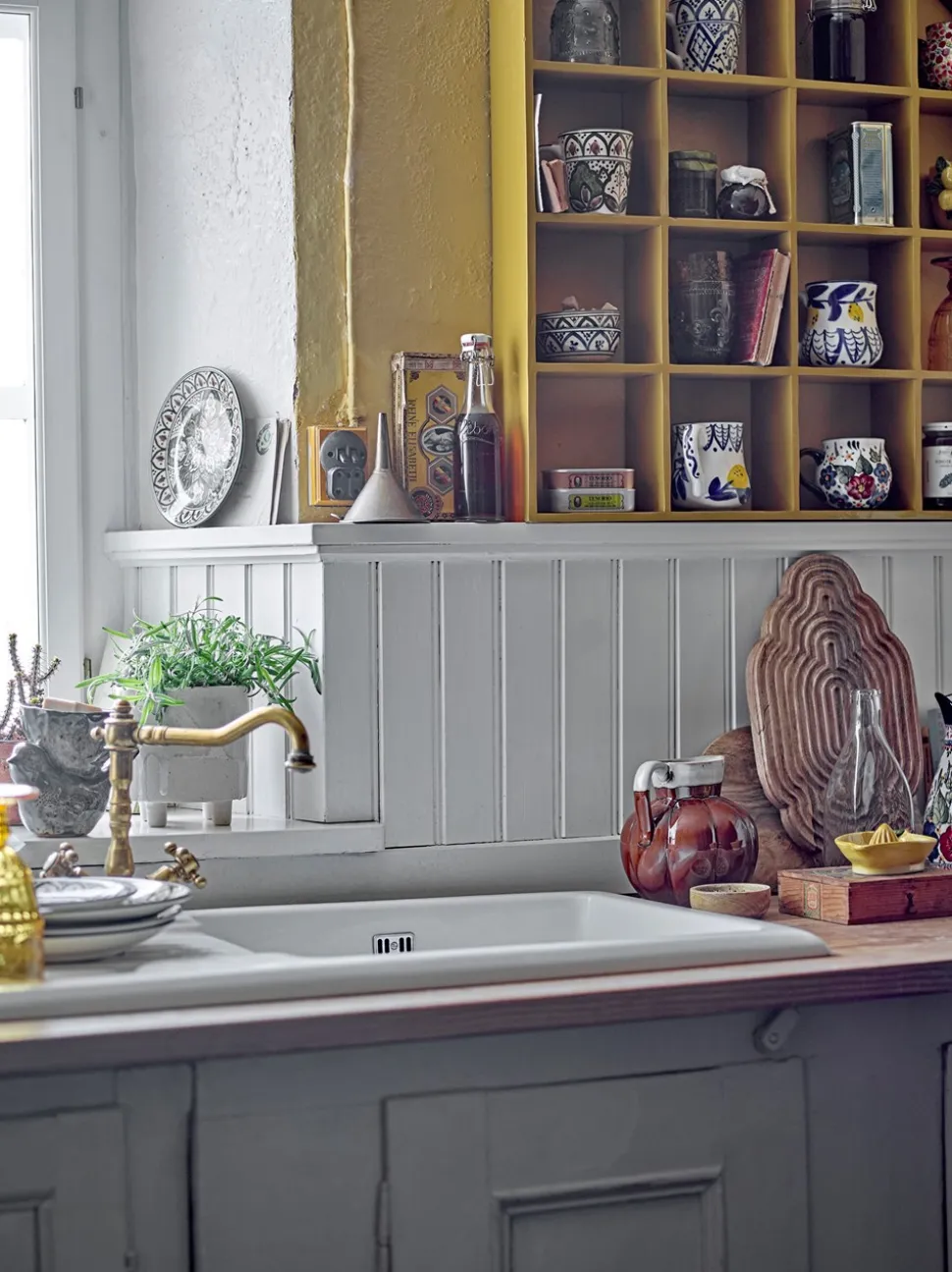 Karlie Tallerken, Green, Ø19 cm