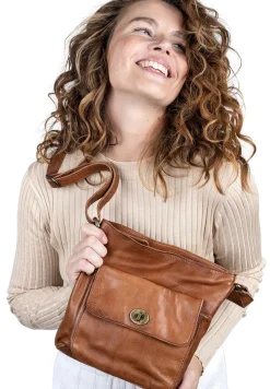 Kay Urban Crossbody Taske, Walnut