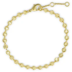 Kæde Armbånd, Gold Plated