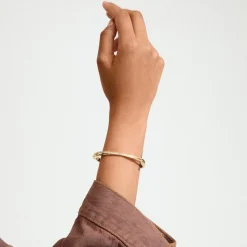 Kira Armring, Gold Plated, 17,5 cm