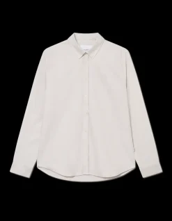 Konrad Oxford Skjorte, Light Sand, XL
