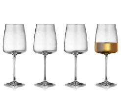 Krystal Zero 4-pak Hvidvinsglas, Klar, 43 cl