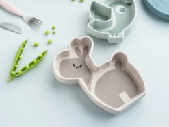 Lalee Stick&Stay Snacktallerken, Sand