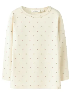 Lalo Slim Bluse, Turtledove Heart, 116 cm