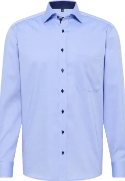 Langærmet Comfort Fit Skjorte, Blå, 40