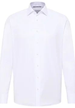 Langærmet Modern Fit Skjorte, Hvid, 43