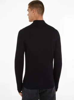 Langærmet Pullover, Sort, XL