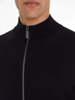 Langærmet Pullover, Sort, XL