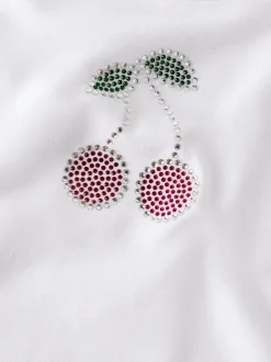 Lanica T-shirt, Bright White, 146-52 cm