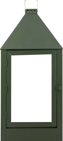 Lanterne, Olivengrøn, 32x70x32 cm