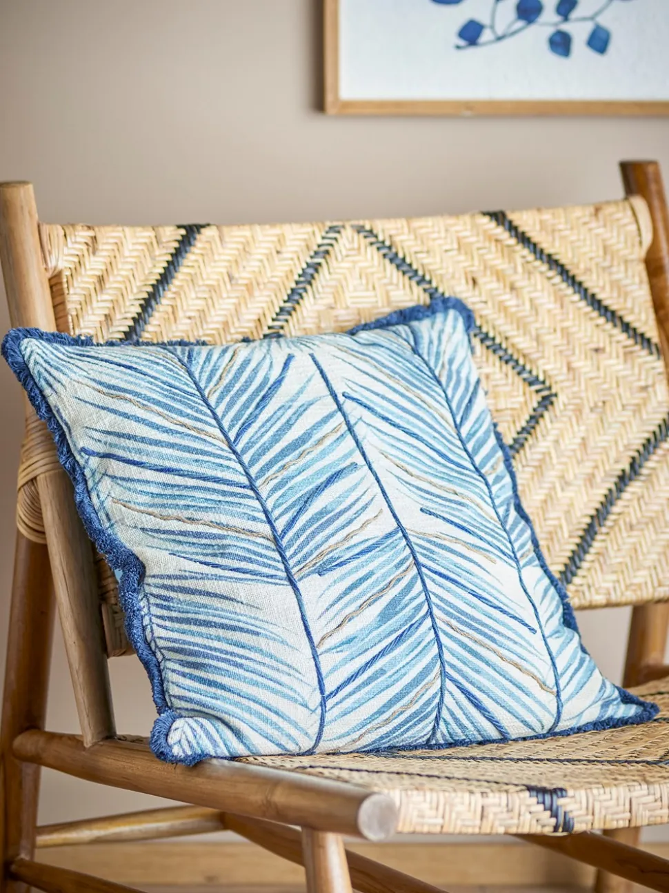 Laval Pude, Blue, 50x50 cm