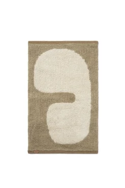 Lay Bademåtte, Dark Taupe /Off-White, 50x70 cm