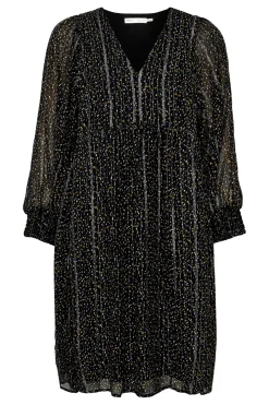 LeatrixIW Kjole, Black Noun Confetti, 38