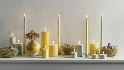 LED Bloklys, Dusty Green