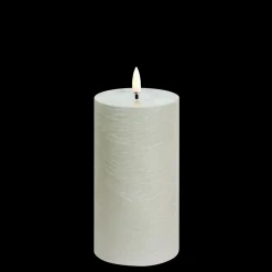 LED Rustic Bloklys, Dusty Green