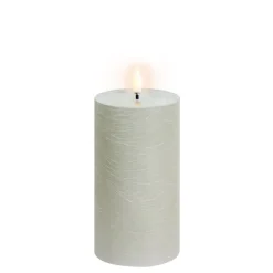 LED Rustic Bloklys, Dusty Green