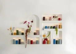 LED Rustic Bloklys, Dusty Green