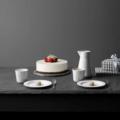 Legio Nova Kagetallerken, Hvid, Ø19 cm