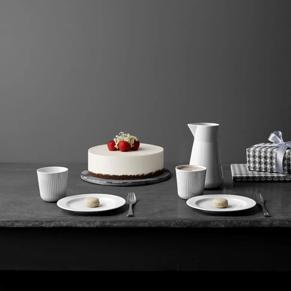 Legio Nova Kagetallerken, Hvid, Ø19 cm