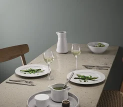 Legio Nova Middagstallerken, Hvid, Ø28 cm