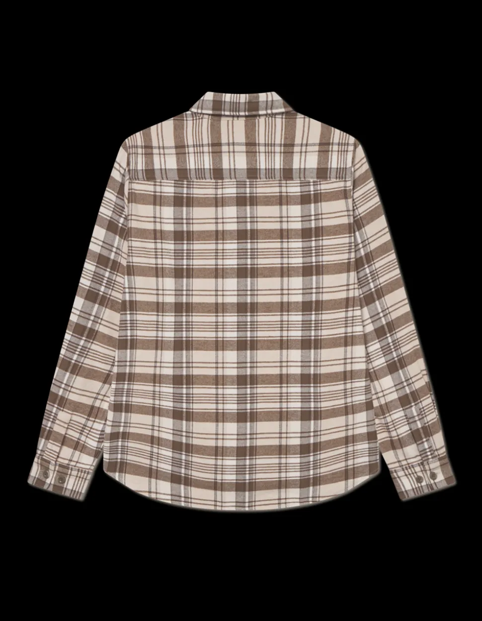 Lennon Check Overshirt, Irish Cream, S