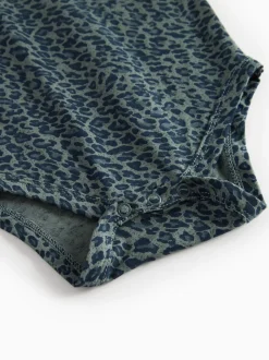 Leo Becka Body, Dusty Green Leo, 86 cm