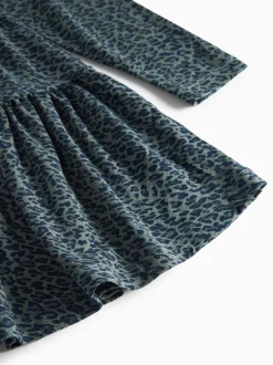 Leo Dolly Kjole, Dusty Green Leo, 86 cm