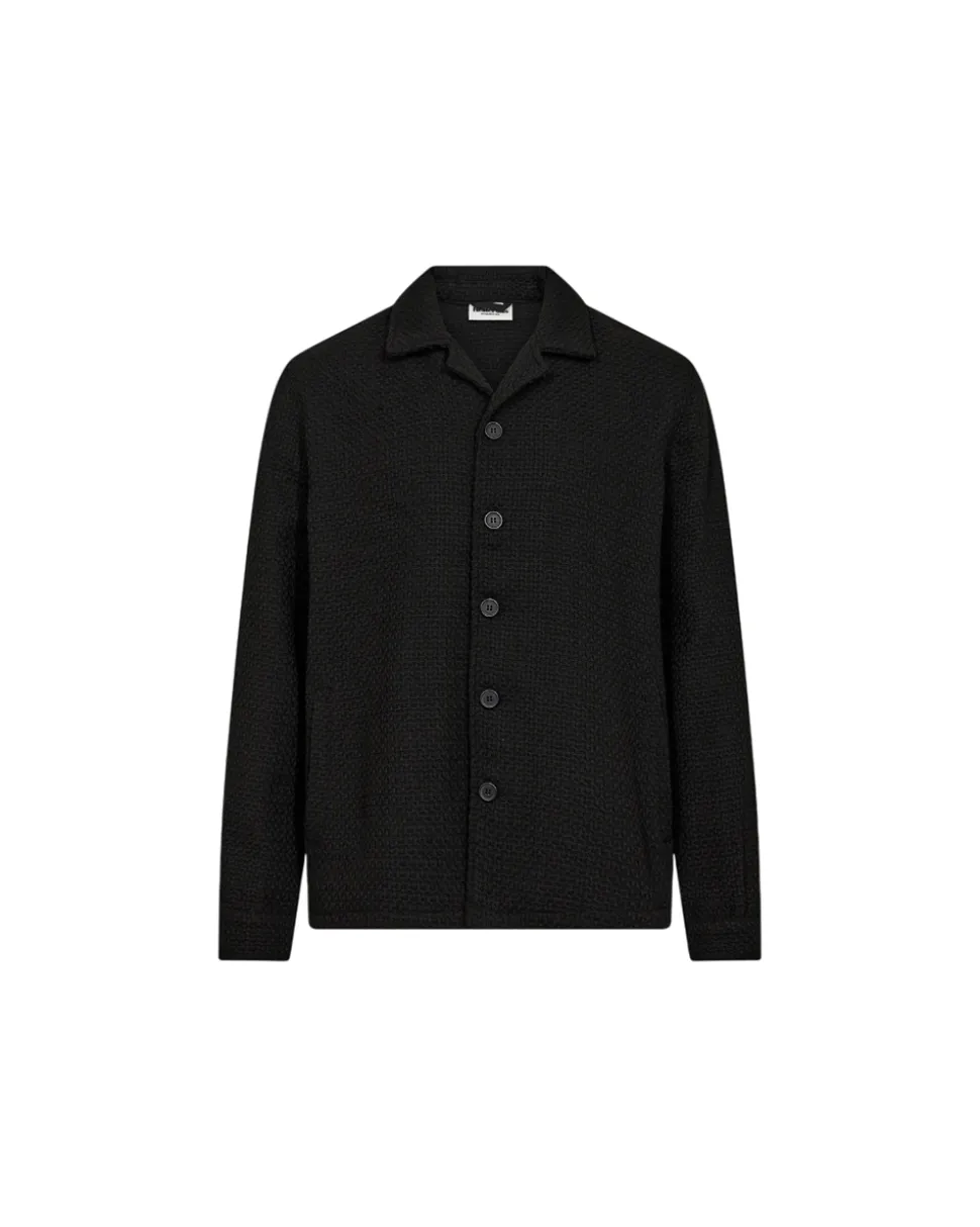 Leo Overshirt, Black, XXL