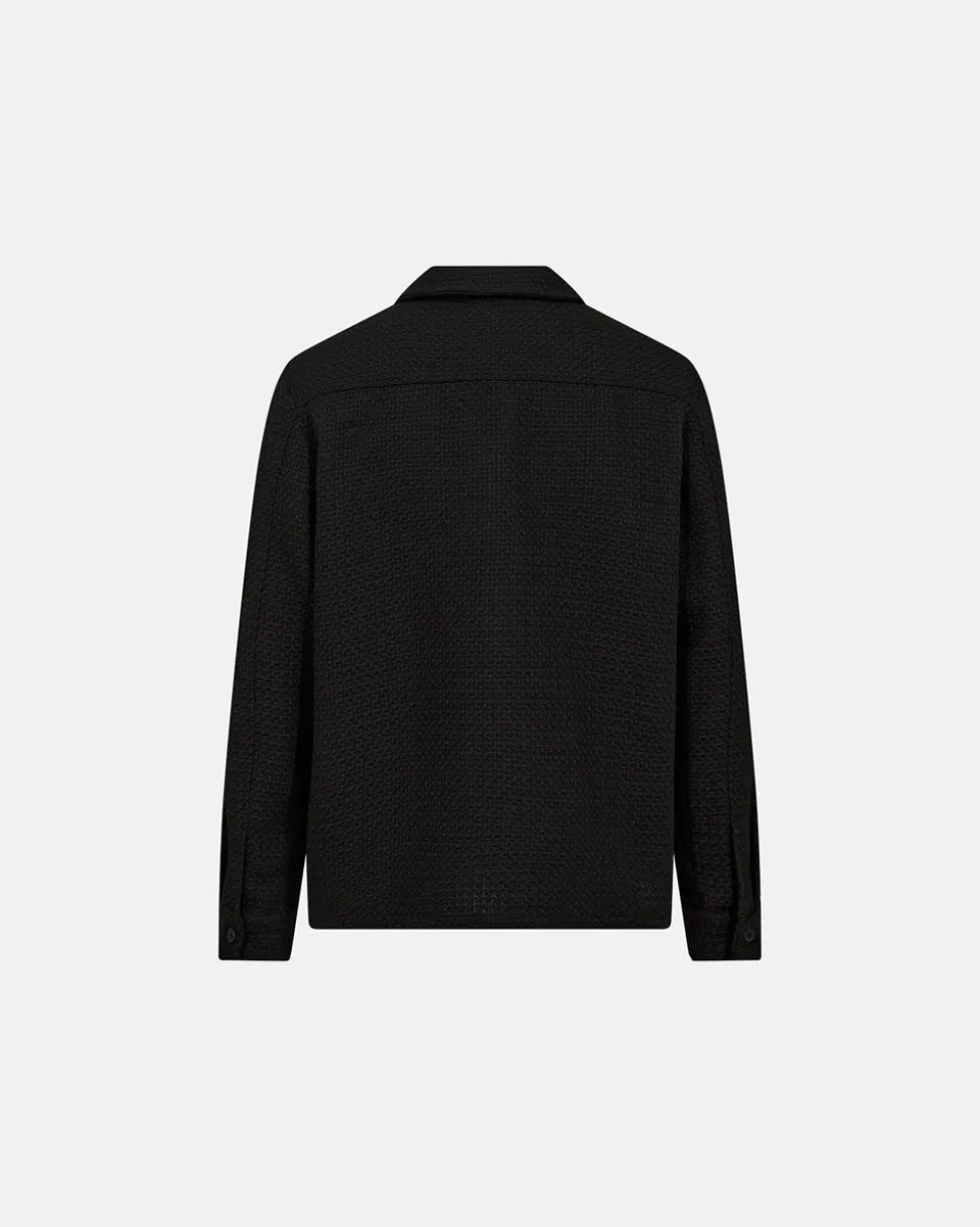 Leo Overshirt, Black, XXL