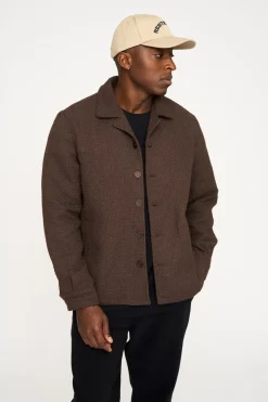 Leo Overshirt, Brown, XL