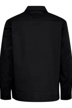 Leon Overshirt, True Black, XXL