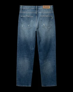 Leroy Storm Jeans, Dark Blue, W33/L32