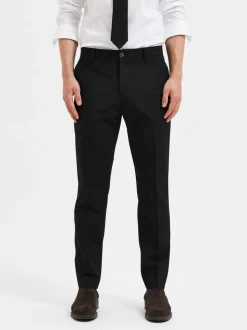 Liam Flex Habitbukser, Black, 44