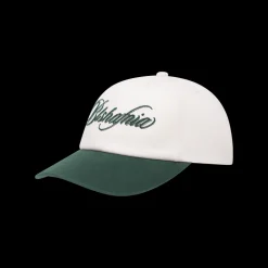Liam Snapback Cap, White/Green, One Size