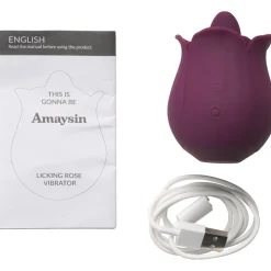 Licking Rose Vibrator