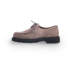 Lightweight Deck Sko, Dark Taupe Suede, 44