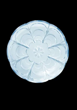 Lily 2-pak Asiet, Blå Iris, Ø16 cm