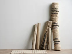 Line Gulvtæppe, Beige, 60x90 cm