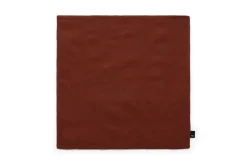 Linen Pudebetræk, Iron Red 50x50 cm
