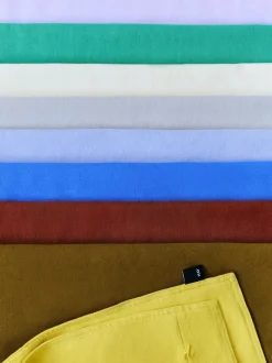 Linen Pudebetræk, Olive 50x50 cm