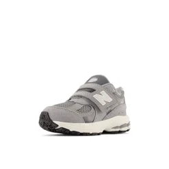 Litte Kids' 2002 Hook & Loop Sneakers, Steel/Lead, 24