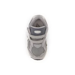 Litte Kids' 2002 Hook & Loop Sneakers, Steel/Lead, 24