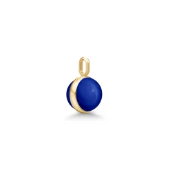 Little Prime Vedhæng, Gold Plated/Lapis Crystal