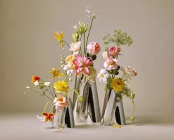 Lituus Vase, Stainless Steel