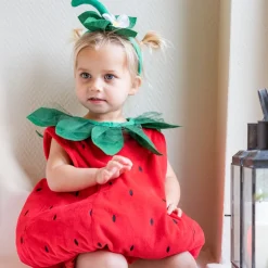 Livia Jordbær Kostume, 1-3 år
