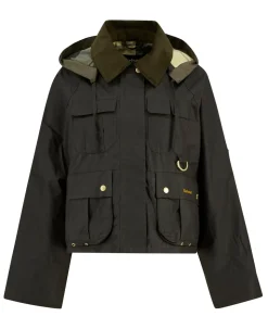 Liza Wax Jakke, Fern/Ancient, 38