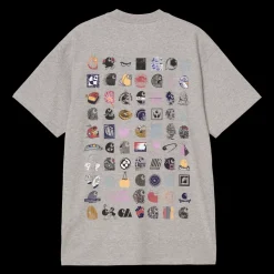 Logo Archive T-shirt, Grey Heather, L
