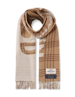 Logo Halstørklæde, Cornstalk/Cocoa Brown