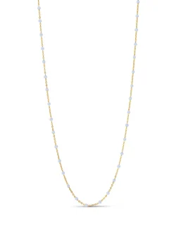 Lola Halskæde, Blå, 38+2+2 cm