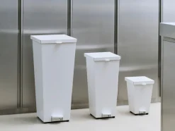 Loop Bin Pedalspand, White